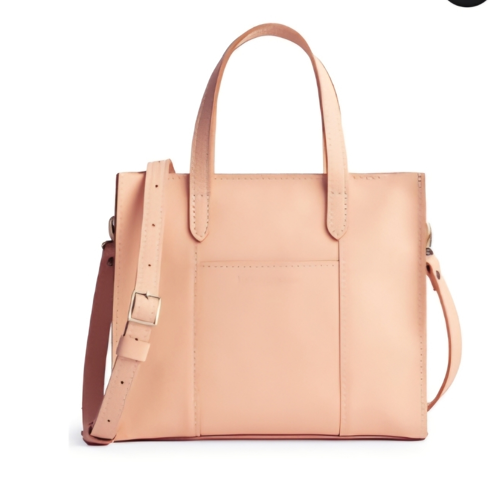Portland Leather Mamey Zipper Lola Crossbody Handbag with Wallet&2charms